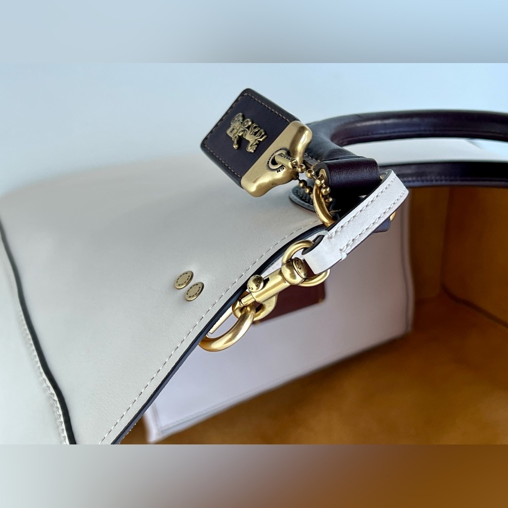Coach Rae Tote Bag In Colorblock - Picture 8 of 14